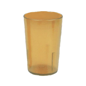 Thunder Group PLTHTB005A Tumbler, 5 oz., Plastic, Amber