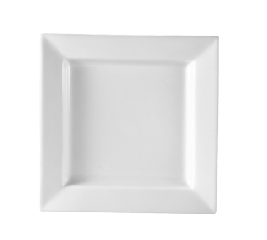 CAC China PNS-6 Princesquare Plate, 6"L x 6"W x 3/4"H, square