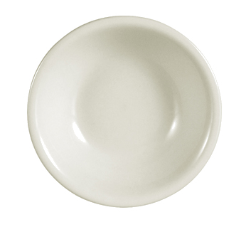 CAC China REC-11 Fruit Dish, 5 oz., 4-3/4" dia. x 1"H, round, rolled edge