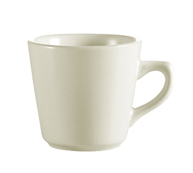CAC China REC-1 Coffee Cup, 7 oz., 3-1/2" dia. x 3"H, round