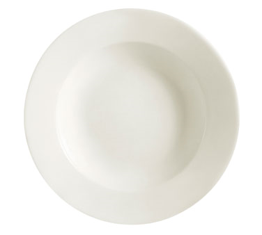 CAC China REC-3 Soup Plate, 10 oz., 9" dia. x 2"H, round, rimmed, rolled edge