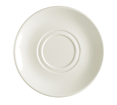 CAC China REC-57 Saucer, 6-7/8" dia. x 1"H, round, rolled edge