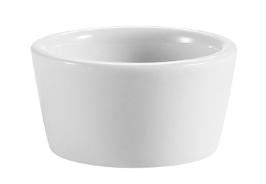 CAC China RKF-1-P Ramekin, 1 oz., 2-1/8" dia. x 1-1/8"H, round
