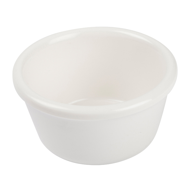 Winco RP-1W Ramekin, 1-1/2 oz., plain, melamine, break-resistant, white, NSF