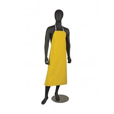 San Jamar 615NBA-Y Neo-Flex Bib Apron, 29" X 43", Yellow