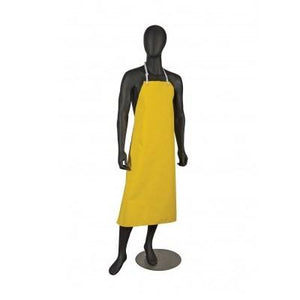 San Jamar 615NBA-Y Neo-Flex Bib Apron, 29" X 43", Yellow