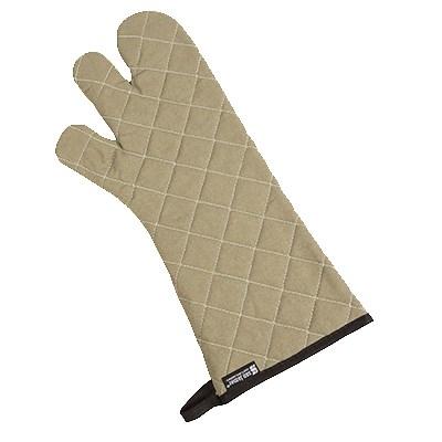 San Jamar 850TF17 Tri-Flex Oven Mitt, 17", Tan