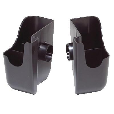 San Jamar BD100S Straw & Stir Stick Caddy, Snap-On, For Use With Dome Condiment/Garnish Centers