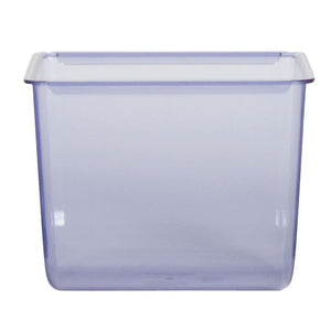 San Jamar BD102 Replacement Tray, 1-1/2 Pint, Translucent Blue, NSF