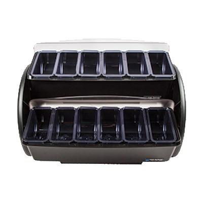 San Jamar BDS4206 Dome Stacker with 1/1 Dome and 1pt Standard Trays, NSF