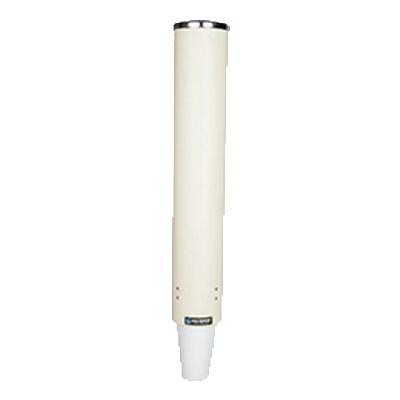 San Jamar C4410PFSD Pull-Type Sand 12 - 24 Oz. Foam Cup Dispenser, 23 1/2" Long