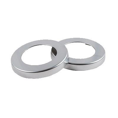 San Jamar C52XC Sentry Euro Trim Ring, 6-3/8" Dia., For C5250C, Metal Finish