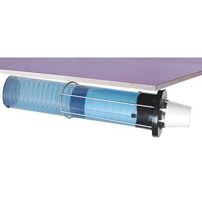 San Jamar C5450SM Sentry Surface-Mount Adjustable Cup Dispenser, 23-3/4"L Tube