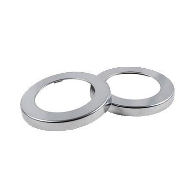 San Jamar C54XC Sentry Trim Ring, 7-1/8" Dia., For C5450C, Metal Finish