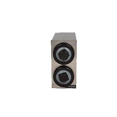 San Jamar C9002 Portion Cup Box System, 22-Gauge Stainless Steel