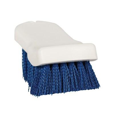 San Jamar CBB6BL Sparta Spectrum Cutting Board Brush, 6"L X 2"W, Blue Polyester Bristles