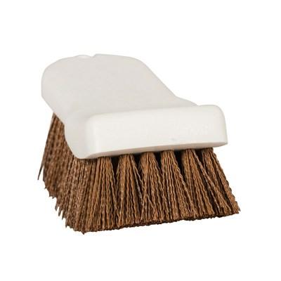 San Jamar CBB6BR Sparta Spectrum Cutting Board Brush, 6"L X 2"W, Brown Polyester Bristles