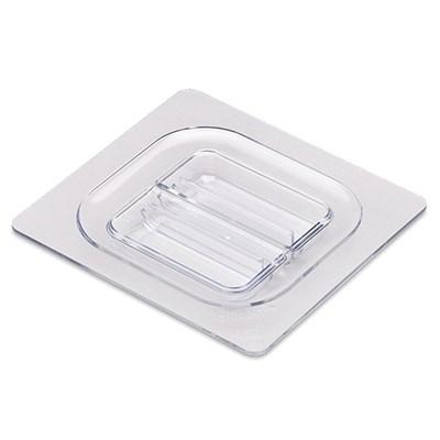 San Jamar CI7111L Chill-It Food Pan Lid, Standard 1/6 Size, Clear, NSF
