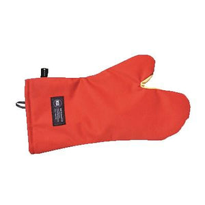 San Jamar CTC17 Cool Touch Oven Mitt, 17" Length, Red, NSF