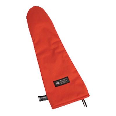 San Jamar CTP24 Cool Touch Oven Mitt, 24" Length, Red, NSF