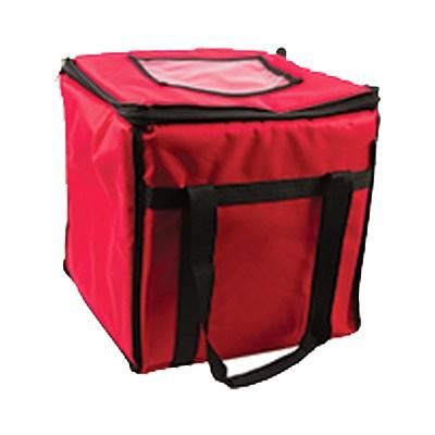 San Jamar FC1212-RD Food Carrier, 12"W X 12"D X 12"H, Red