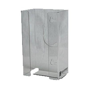 San Jamar G0803 Disposable Glove Dispenser, 1 Box Capacity, Clear