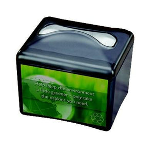 San Jamar H4003TBK Venue Napkin Dispenser, Tabletop, Translucent Black Pearl, NSF