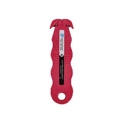San Jamar KK401 Klever Kutter Box Cutter, 4-1/2"L X 1-1/2"W X 1/2"H, Red, Made In USA, NSF