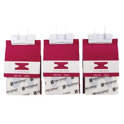 San Jamar MKBR903 Knuckle Bandage Refill, For Mani-Kare Dispenser, Blue