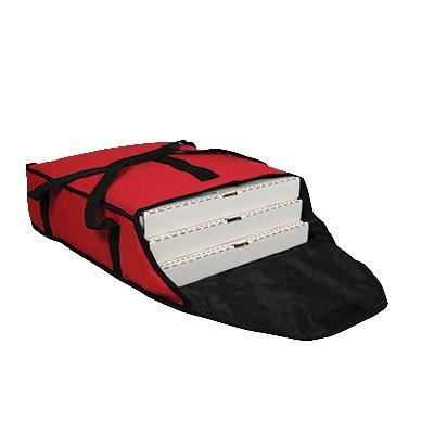 San Jamar PB20-6 Pizza Bag, 20" X 18" X 6", Red