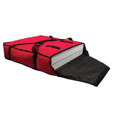 San Jamar PB25 Pizza Bag, 25" X 26" X 6", Red
