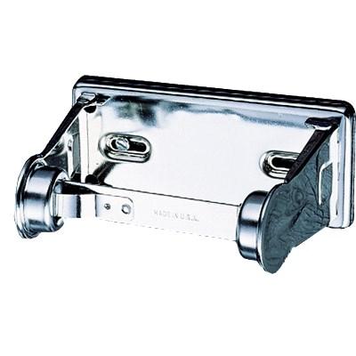 San Jamar R200XC Single Roll Bath Tissue Dispenser, Bright Chrome Finish