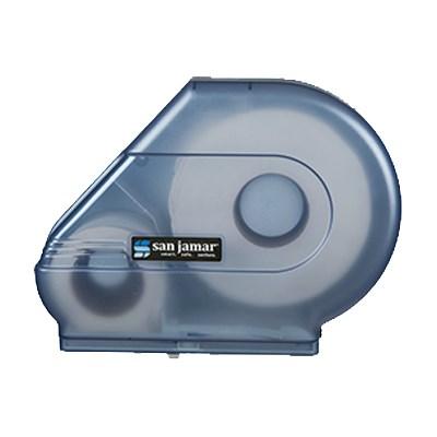San Jamar R3000TBL Classic Reserva Bath Tissue Dispenser, Translucent Arctic Blue
