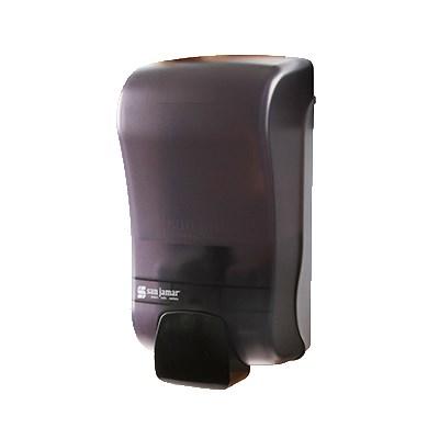 San Jamar SF1300TBK Rely Soap Dispenser, 1300 Ml Capacity, Manual Operated, Dispenses Foam Only, Black Pearl
