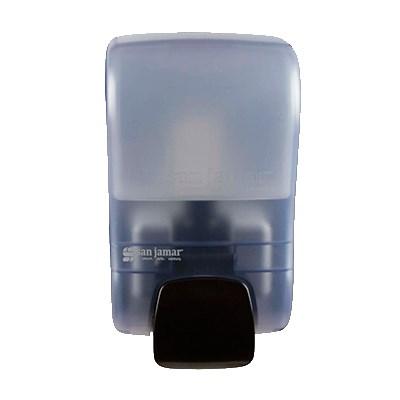 San Jamar SF900TBL Rely Soap Dispenser, 900 Ml Capacity, Manual Operated, Dispenses Foam Only, Arctic Blue