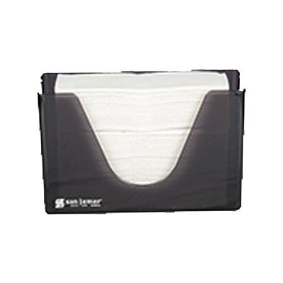 San Jamar T1720TBK Towel Dispenser, Translucent Black Pearl
