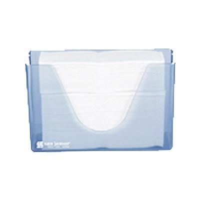 San Jamar T1720TBL Towel Dispenser, Translucent Arctic Blue