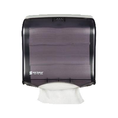 San Jamar T1755TBK Ultrafold Fusion­ Classic Towel Dispenser, Translucent Black Pearl