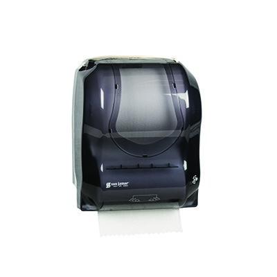 San Jamar T7470TBK Simplicity Essence Hands Free Summit Towel Dispenser, Black Pearl