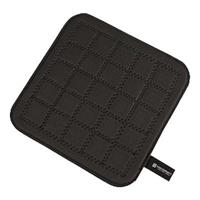 San Jamar UHP1010BK Ultigrips Hot Pad, 10" X 10", Black