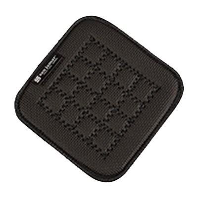 San Jamar UHP55BK Ultigrips Hot Pad, 5-1/2" X 5-1/2", Black