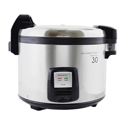 Thunder Group SEJ3201 Rice Cooker/Warmer, Electric, 30 Cup S/S