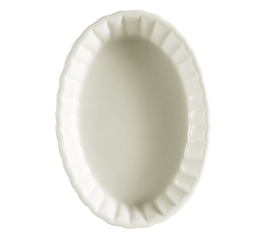 CAC China SFV-6 Souffle Baking Dish, 6-1/2 oz., 6"L x 4-1/2"W x 7/8"H, oval