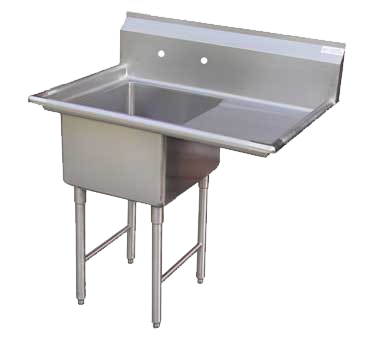 GSW USA SH24241R Sink, one compartment, 51-1/8"W x 30"D x 45"H