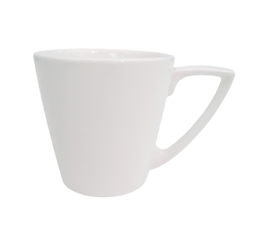 CAC China SHER-1 Sheer Coffee Cup, 7-1/2 oz., 3-1/2" dia. x 3-1/2"H, round
