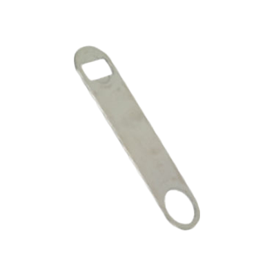 Thunder Group SLBO002 Flat Stainless Steel Bottle Opener (8" x 2")