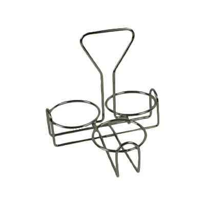 Thunder Group SLCJH003 3-Holes Condiment Jar Holder