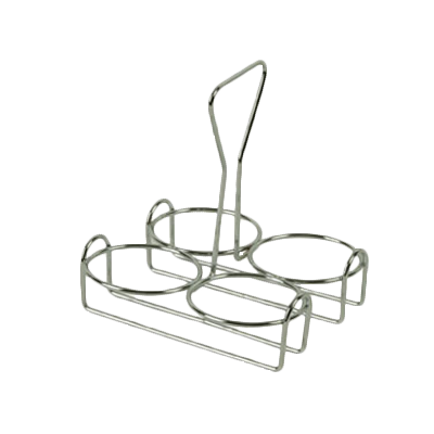 Thunder Group SLCJH004 4-Holes Condiment Jar Holder