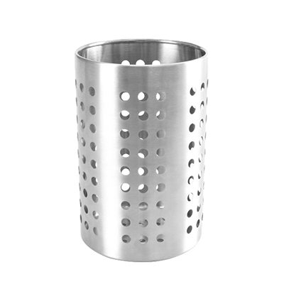 Thunder Group SLFC007 Flatware Holder, 4-3/4" X 7", Stainless Steel