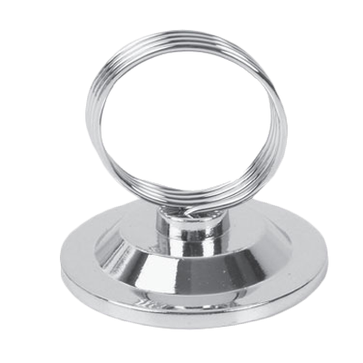 Thunder Group SLMH002 Menu/Card Holder, Ring-Style S/S
